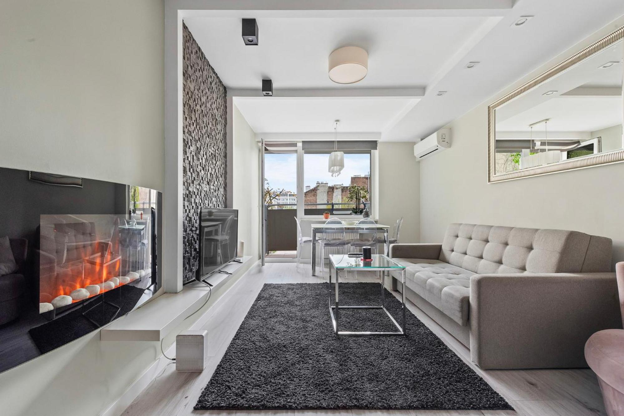 Rentplanet - Apartament Mokotowska وارسو المظهر الخارجي الصورة