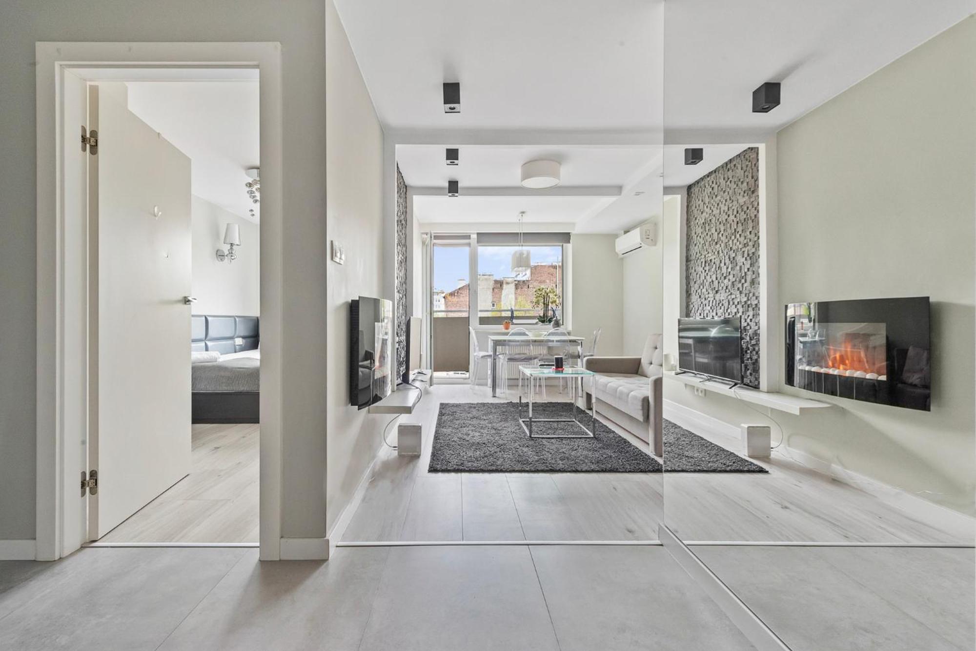 Rentplanet - Apartament Mokotowska وارسو المظهر الخارجي الصورة
