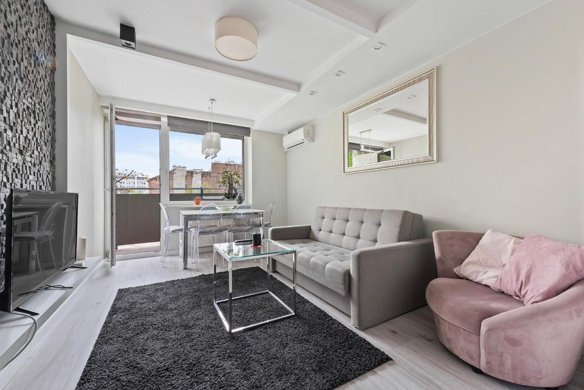 Rentplanet - Apartament Mokotowska وارسو المظهر الخارجي الصورة